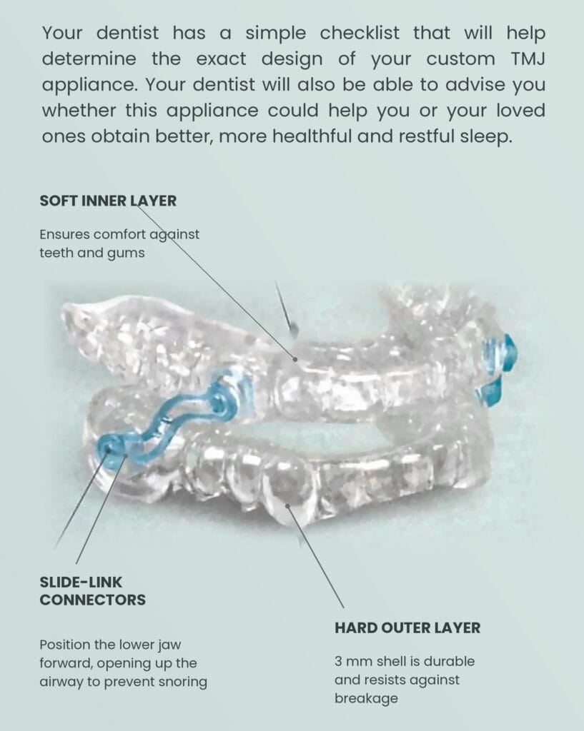 custom tmj oral appliance night guard philadelphia razavi dental